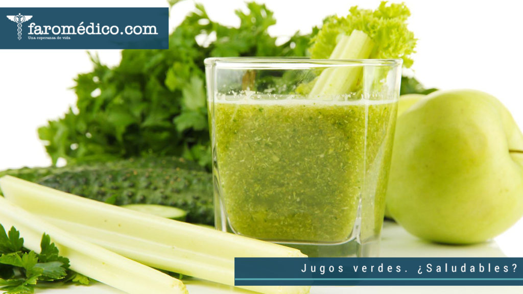 Jugos Verdes, ¿qué tan buenos son para nuestra salud?